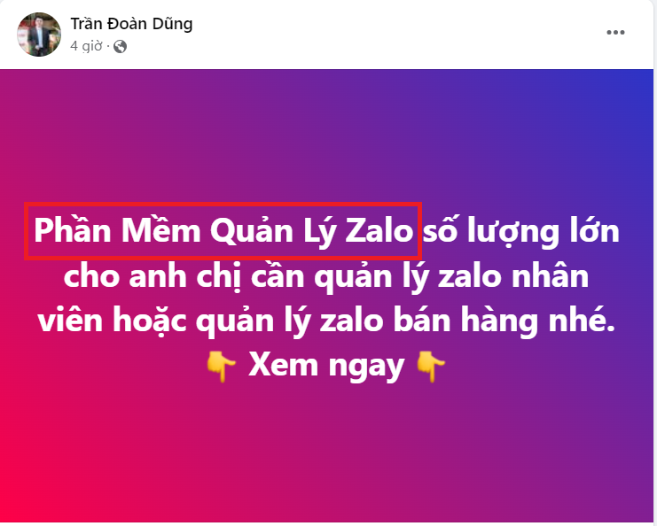 Thêm từ khóa vào bài đăng facebook